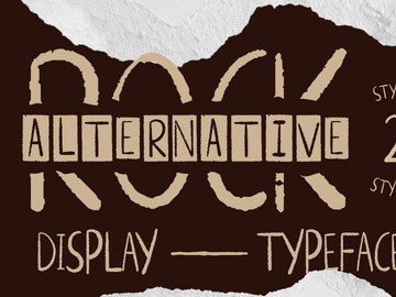 Alternative Rock - DIsplay Font