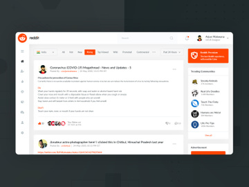Reddit Redesign