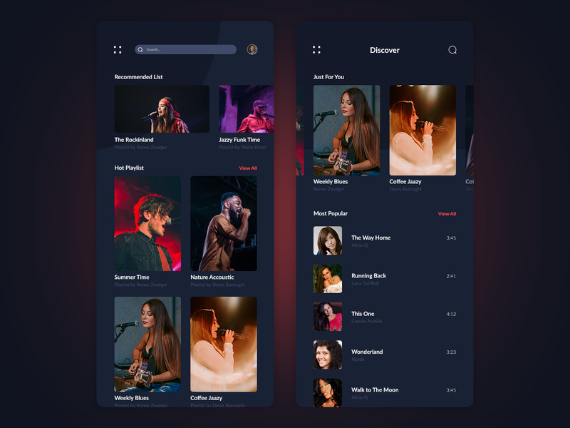Music Application UI Design By Jaydeep Kaila EpicPxls