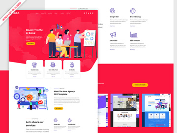 Seo digital marketing website template