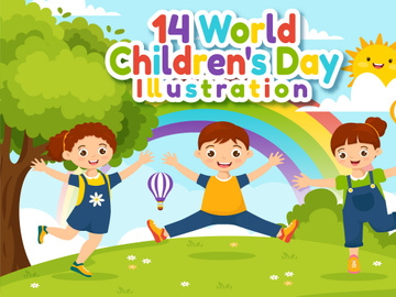 14 World Children's Day Illustration