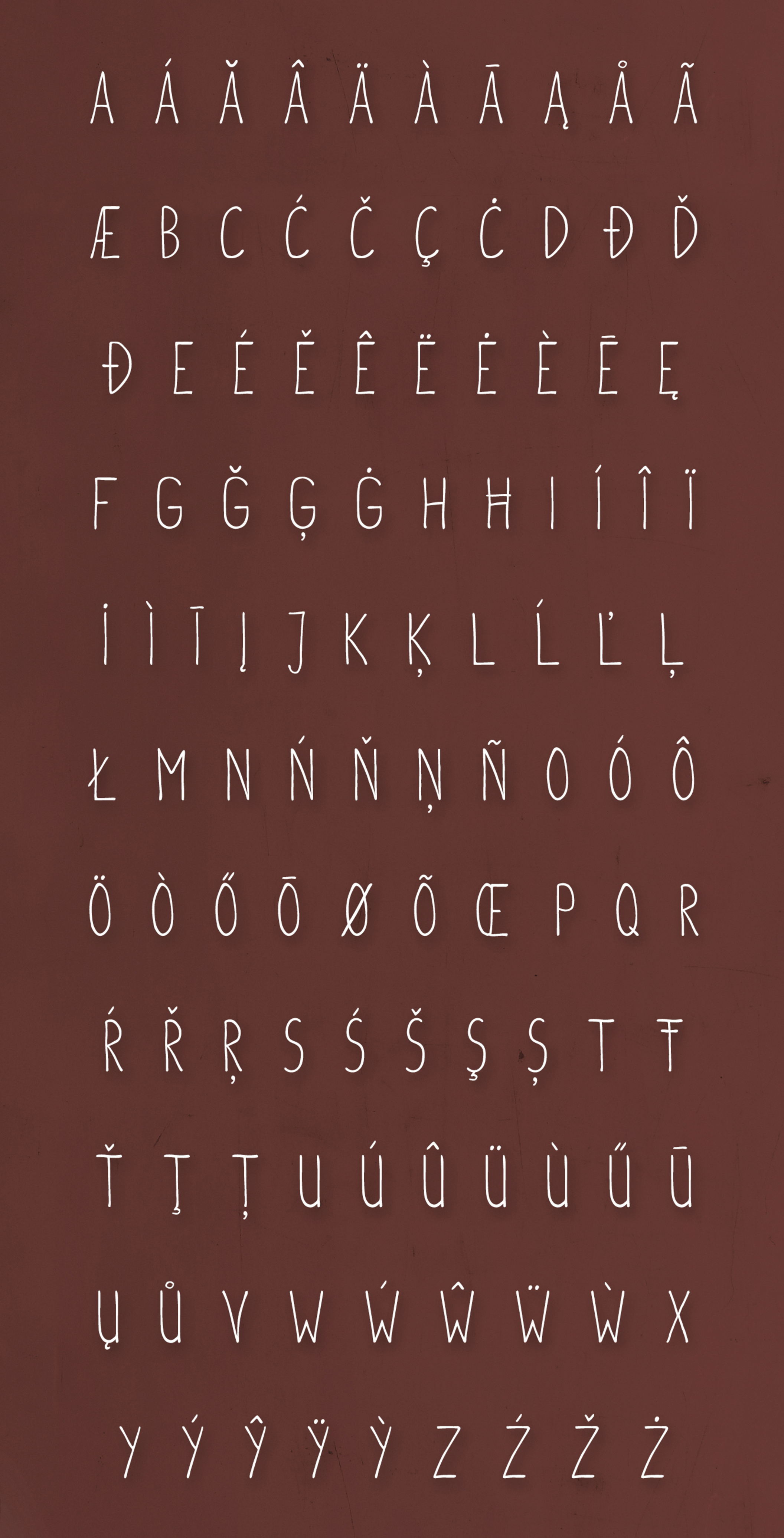 Metafors - 免费字体(Metafors - Free Font)插图3