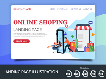 Landing Page Illustration 41