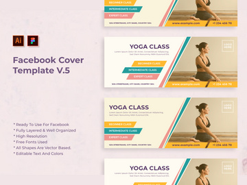 Facebook Cover Template V.5