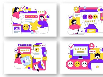 10 Customer Feedback Illustration