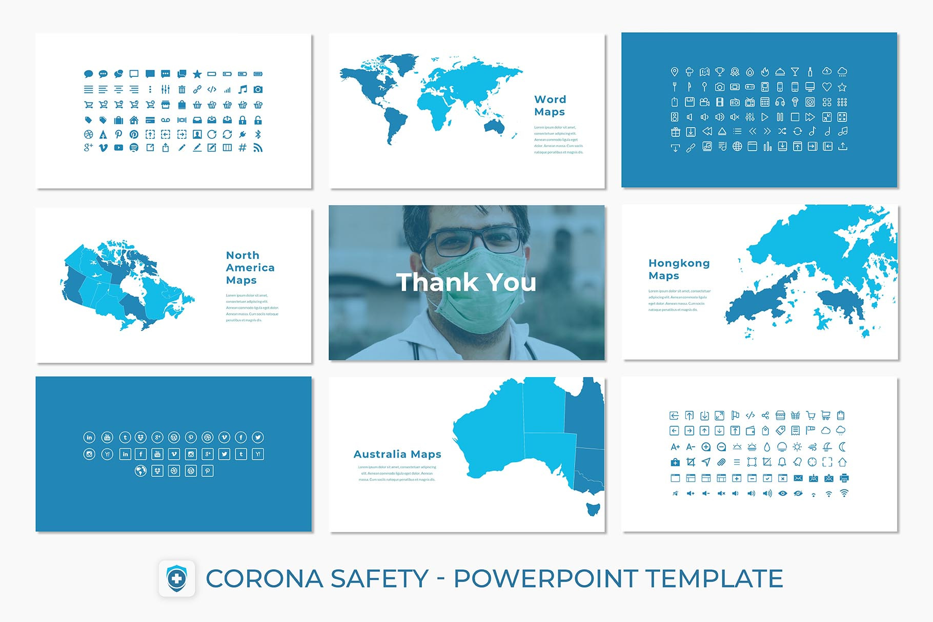 Corona Safety - Presentaciones de Google Slides