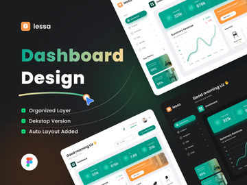 Lessa - Furniture Dashboard Design