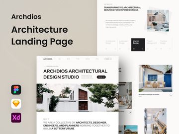 Archdios - Architecture Landing Page