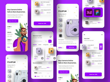 Camera Store App Design