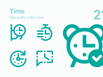 Time icons