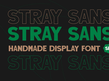 Stray Sans - Quirky Sans Typeface