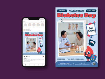 World Diabetes Day Flyer