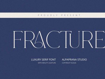 Fracture - Serif Font