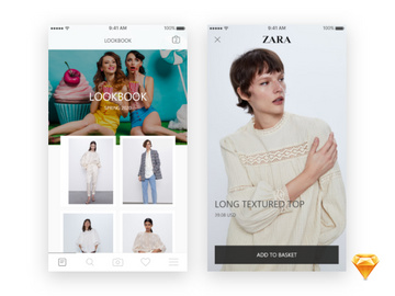 Zara Lookbook Gallery