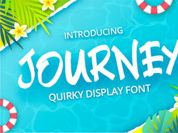 Journey - Quirky Display Font