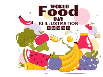 10 World Food Day Illustration