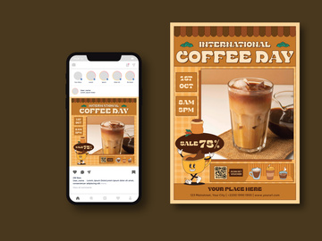 International Coffee Day Flyer