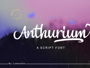 Anthurium Script Font