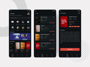 UI Kits Book App