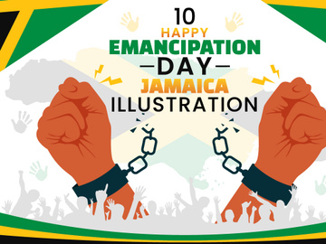 10 Jamaica Emancipation Day Illustration
