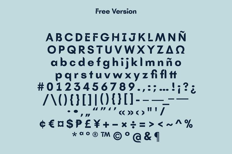 八角形字体 [免费］(Batangas Typeface [Free])插图1