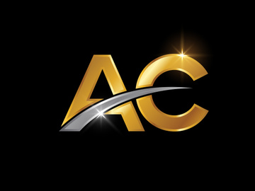 Initial Letter A C Logo Design Vector Template. Graphic Alphabet Symbol For Corporate Business Identity