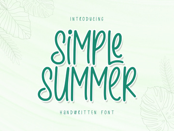 Simple Summer