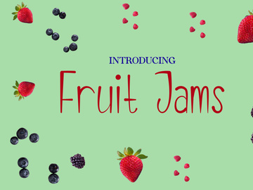 Fruit Jams - Handwritten Font