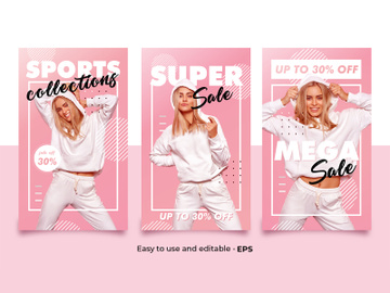 Fashion sale collections banner