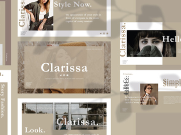 Clarissa - Keynote Template