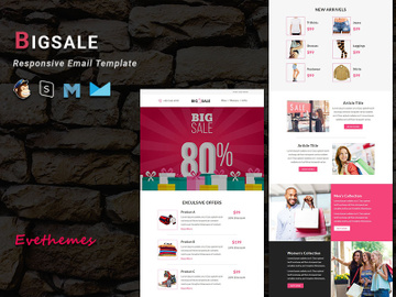 BIGSALE - Responsive Email Template