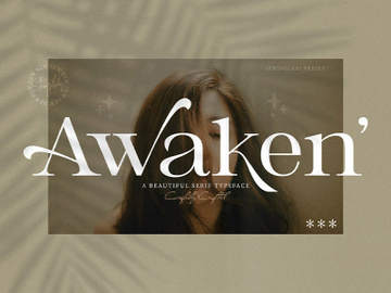 Awaken - Casual Serif Font