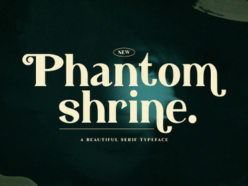 Phantom Shrine - Beautiful Serif Font
