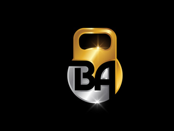 Initial Letter B A Logo Design Vector. Graphic Alphabet Symbol For Corporate Business Identity