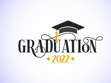 Graduation ceremony. Congratulations graduates design for