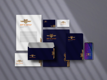 Corporate Stationery Mockup