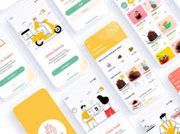 Bakery Shop App UI