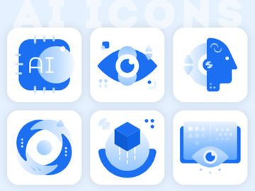 6 AI Icons