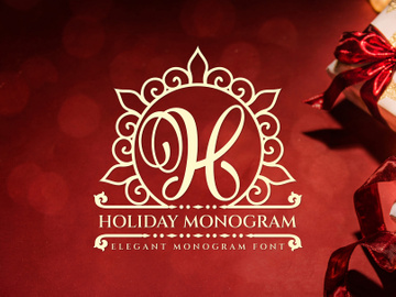 Holiday Monogram