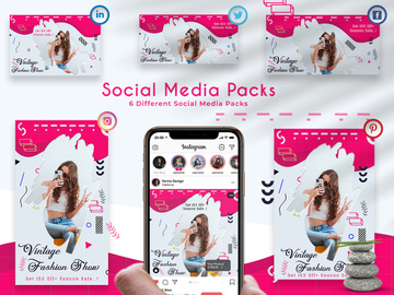 Fashion Sale Social Media Posts