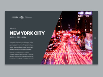 Travel PSD Banner Design Template