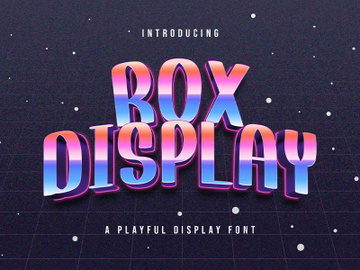 Rox Display - Playful Display Font