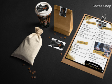 Coffee Shop Menu Template