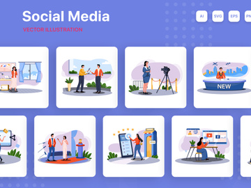 M172_Social Media Illustrations