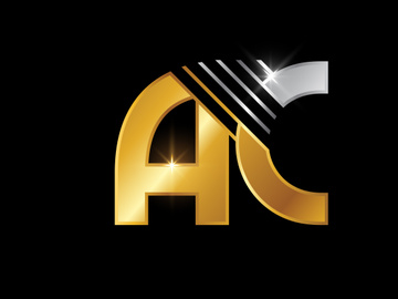 Initial Letter A C Logo Design Vector Template. Graphic Alphabet Symbol For Corporate Business Identity