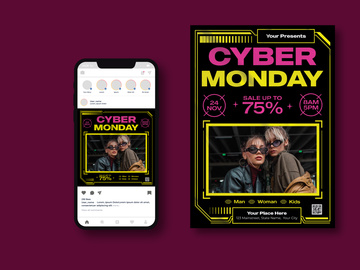 Cyber Monday Flyer