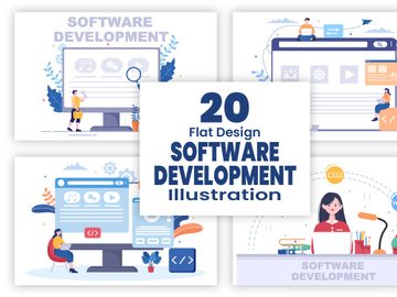 20 Software Development and Programming Illustration