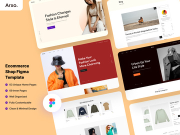 Arox - eCommerch Figma Template