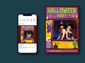 Halloween Party Flyer