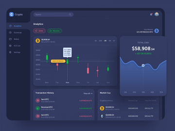 Crypto Dash UI Template